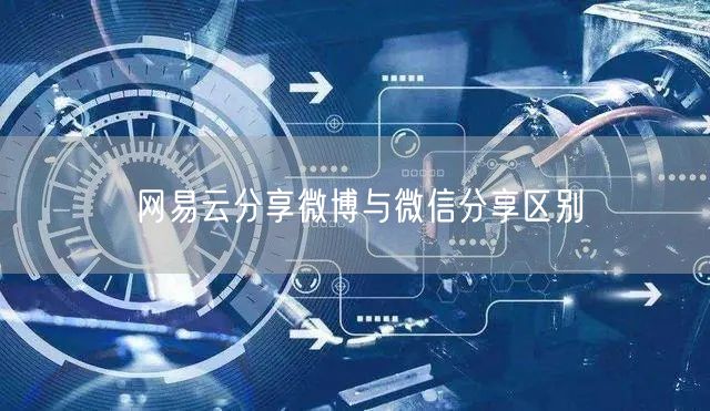 网易云分享微博与微信分享区别