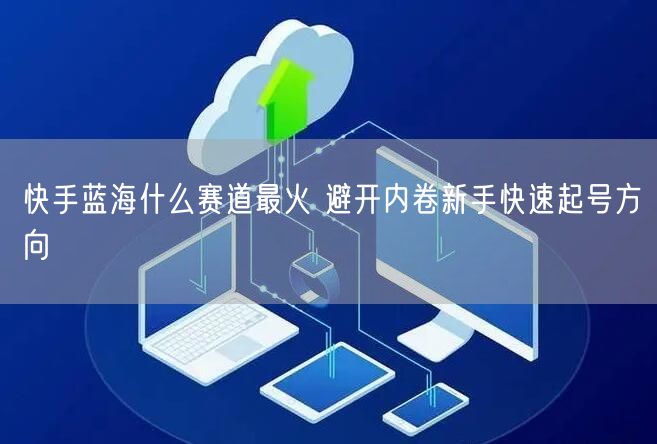 快手蓝海什么赛道最火 避开内卷新手快速起号方向