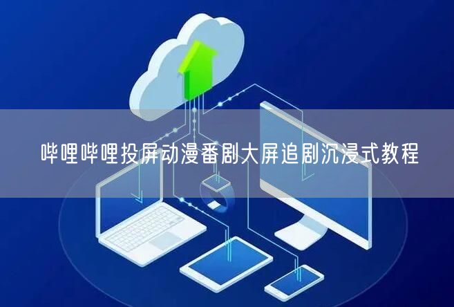 哔哩哔哩投屏动漫番剧大屏追剧沉浸式教程