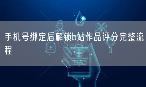 手机号绑定后解锁b站作品评分完整流程