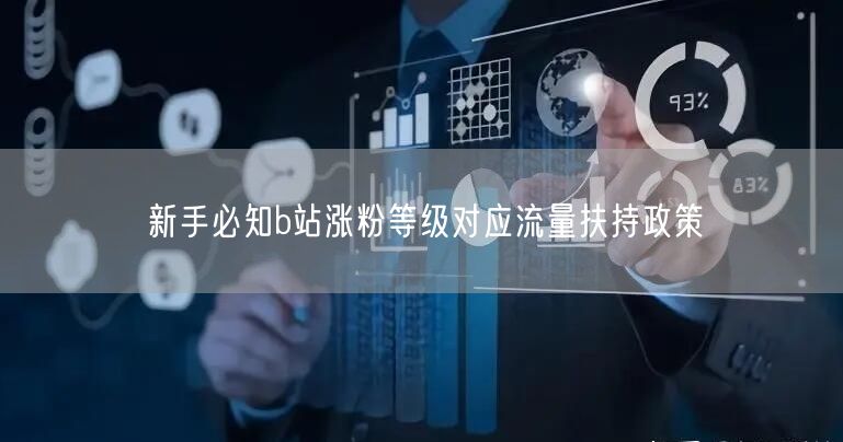 新手必知b站涨粉等级对应流量扶持政策