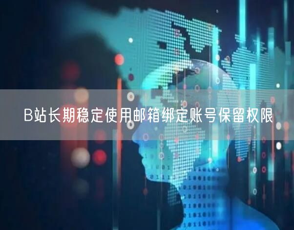 B站长期稳定使用邮箱绑定账号保留权限